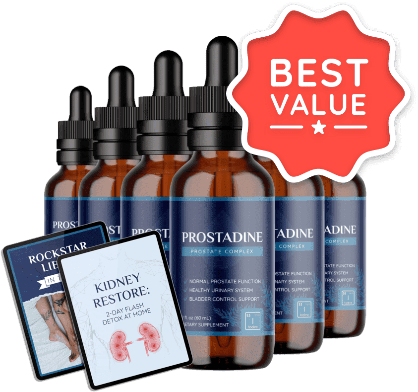 Prostadine 4bottle with 2 Bonuses best value